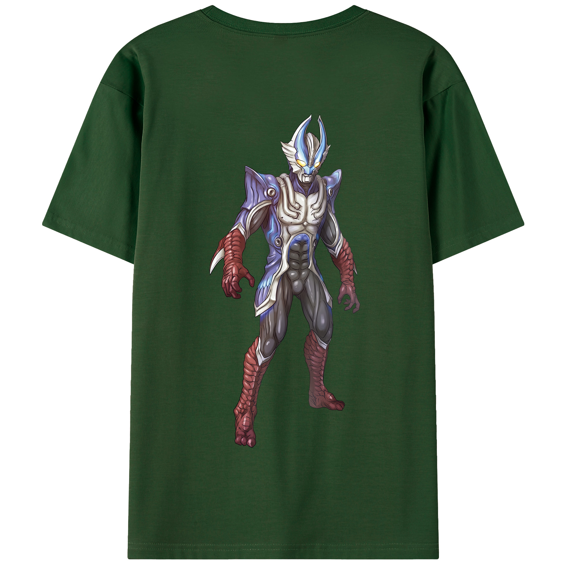 （画像用） ウルトラマン Ultraman 綿100％半袖Tシャツ（背面プリント）